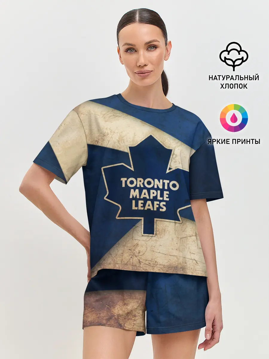 Женская пижама с шортами / Торонто олд