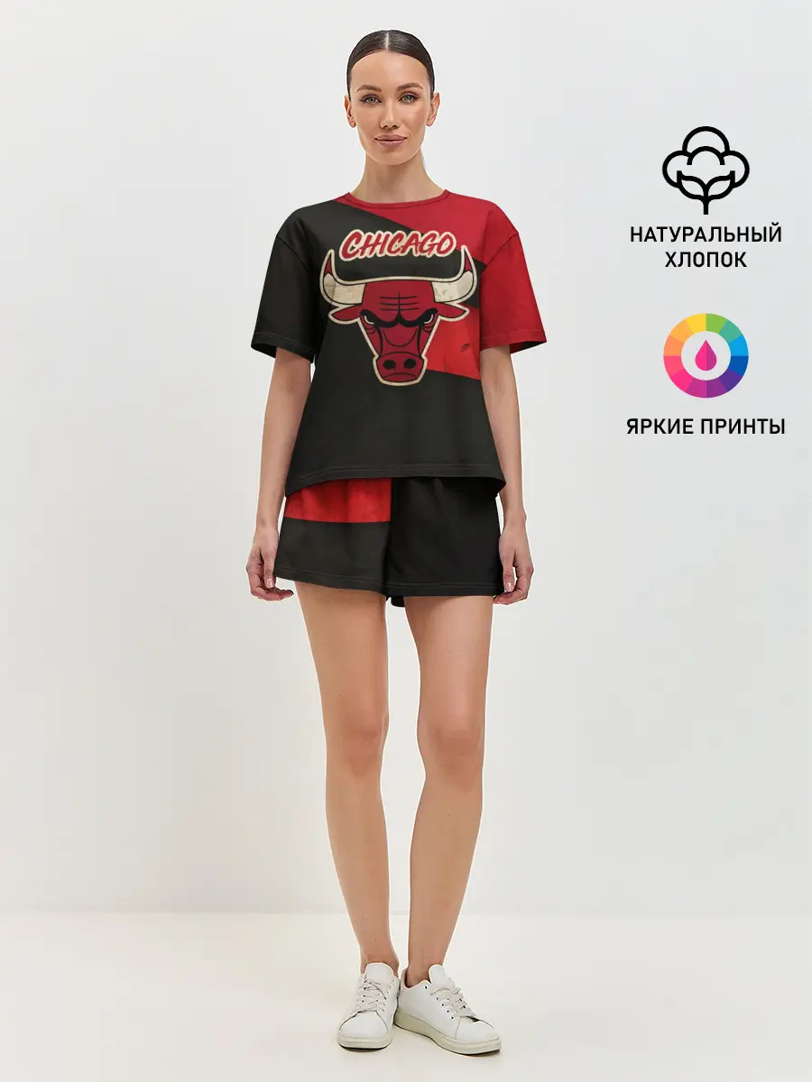 Женская пижама с шортами / Чикаго олд