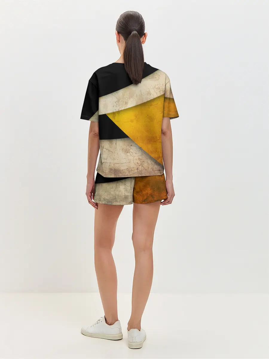 Женская пижама с шортами / Ювентус олд