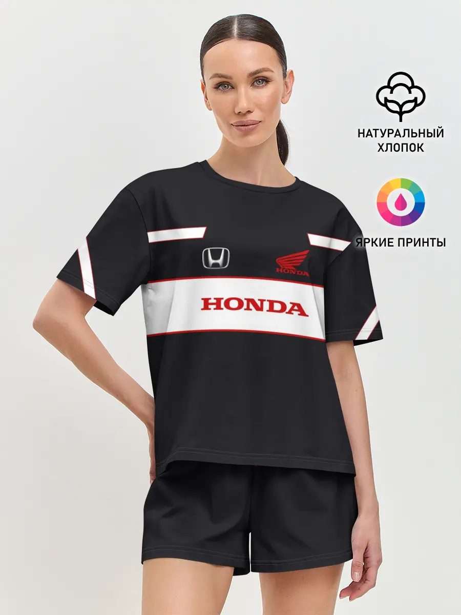 Женская пижама с шортами / Honda