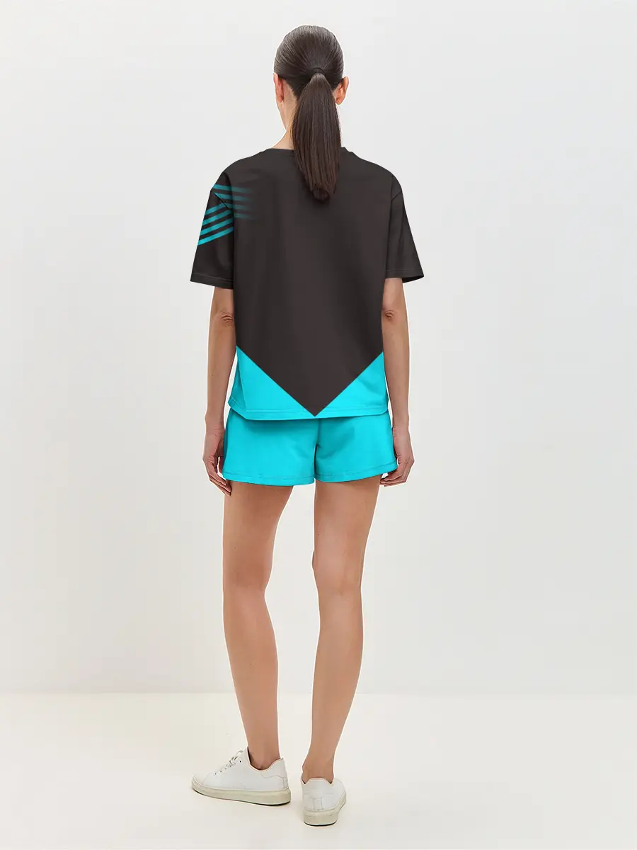 Женская пижама с шортами / volleyball