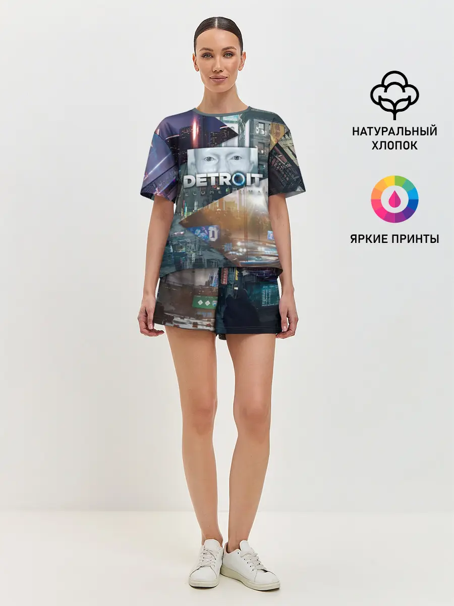 Женская пижама с шортами / Detroit: Become Human