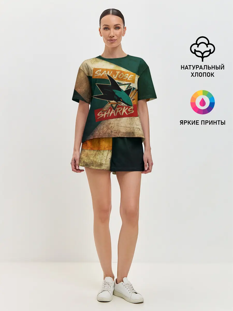 Женская пижама с шортами / Сан Хосе Олд