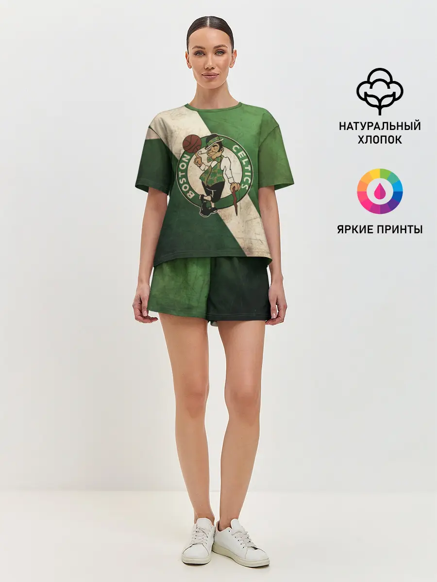 Женская пижама с шортами / Бостон олд