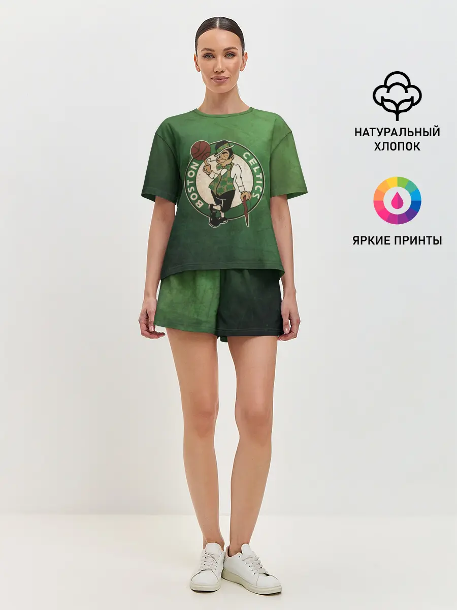 Женская пижама с шортами / Бостоон