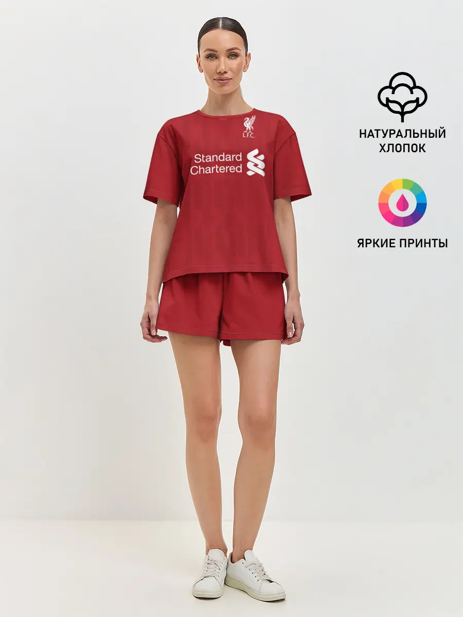 Женская пижама с шортами / М.Салах 18-19 home