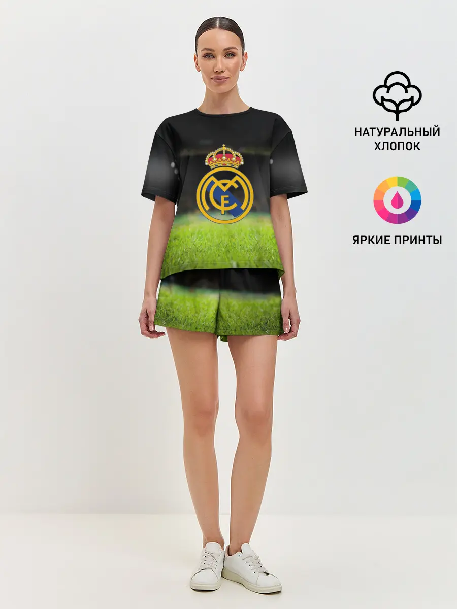 Женская пижама с шортами / REAL MADRID