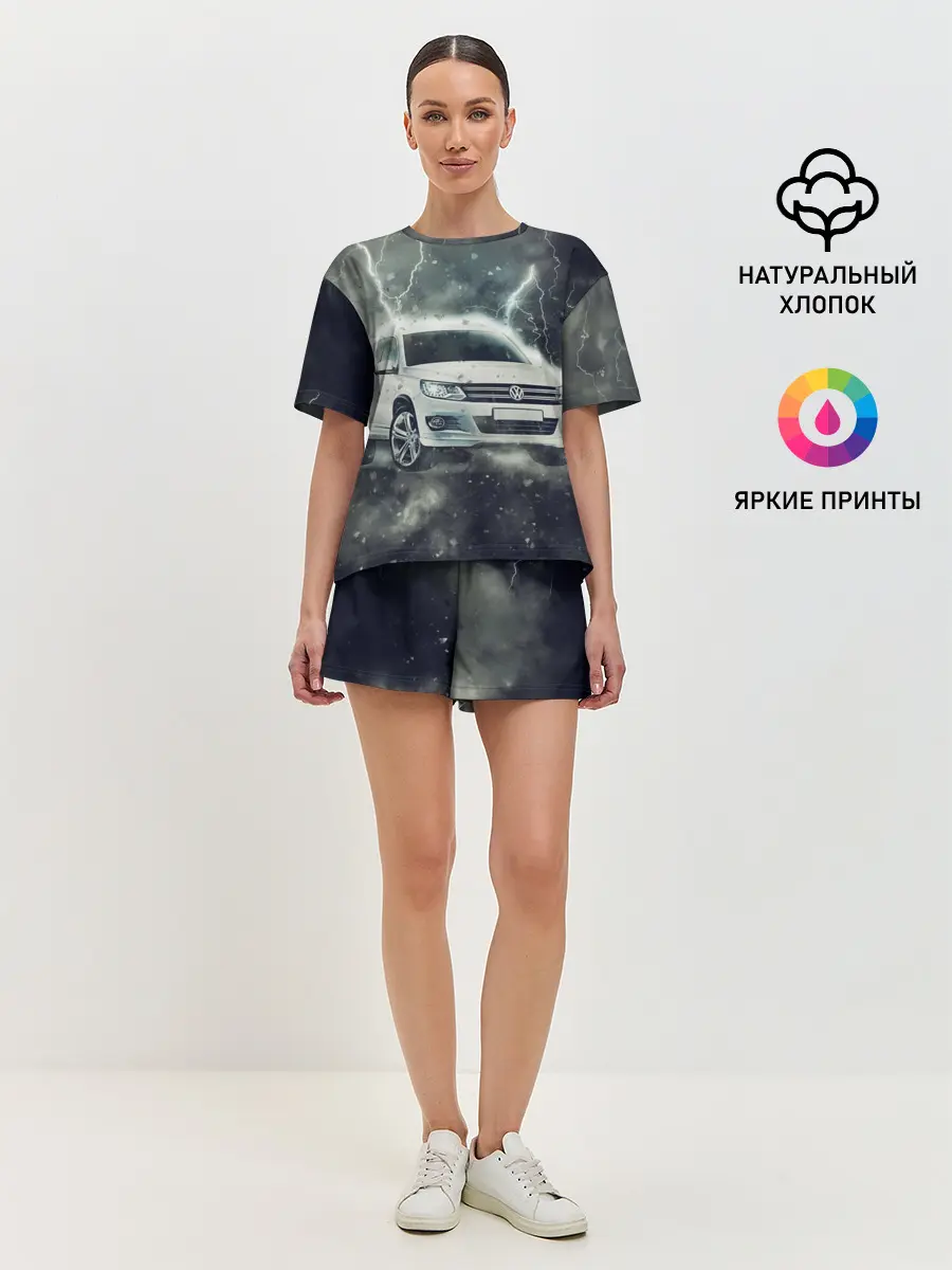 Женская пижама с шортами / Volkswagen Tiguan