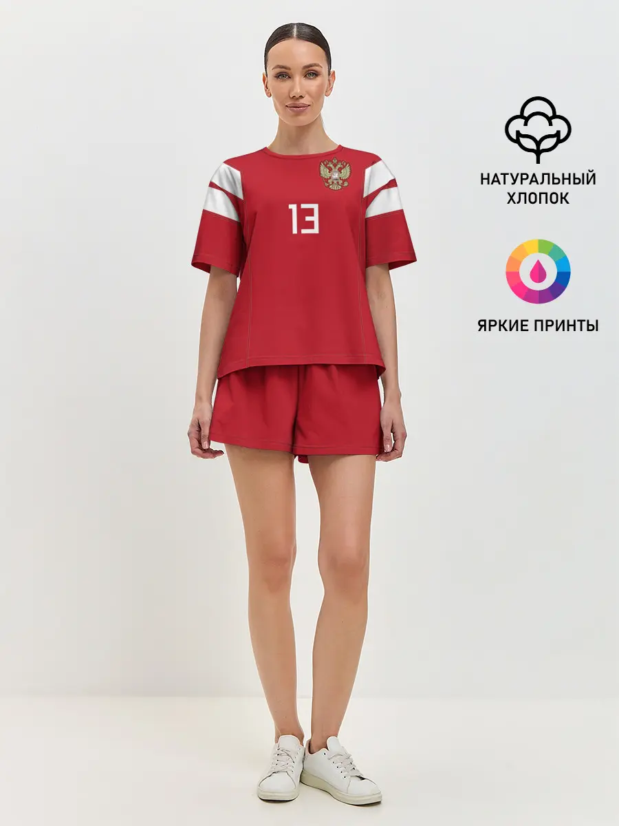 Женская пижама с шортами / Кудряшов ЧМ 2018