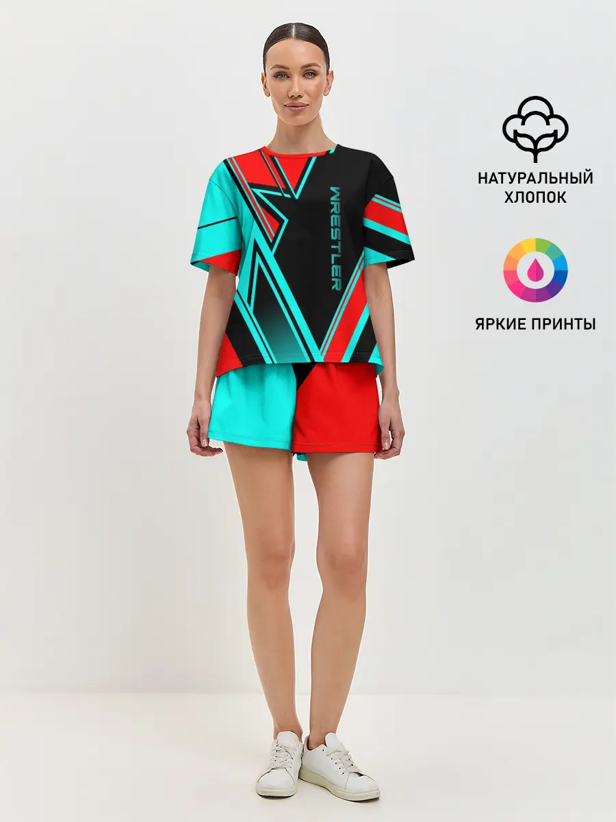 Женская пижама с шортами / Wrestler