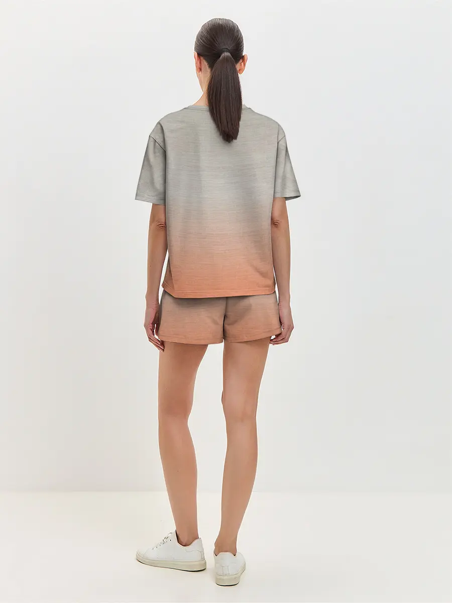 Женская пижама с шортами / Геодезия тригопункт