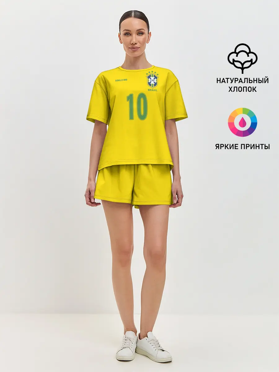 Женская пижама с шортами / Роналдиньо