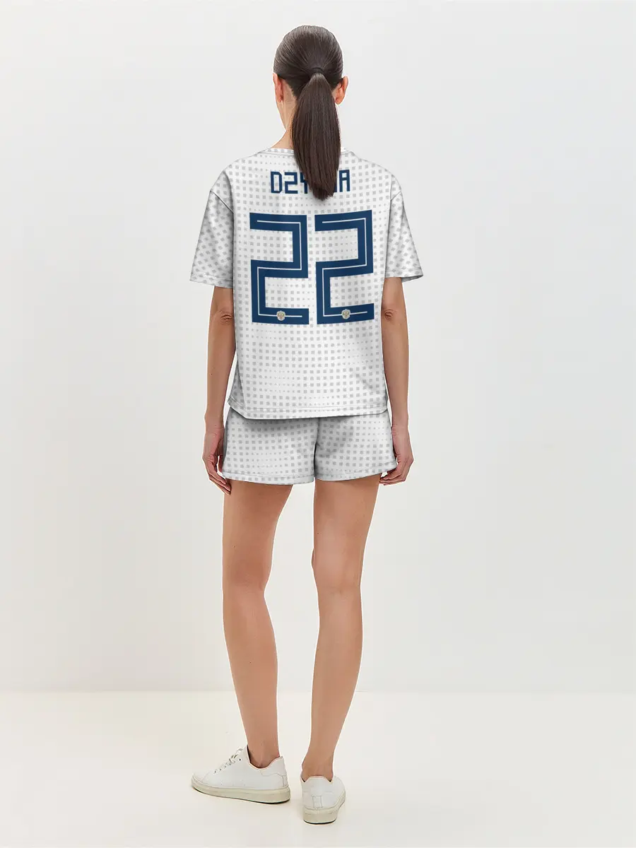 Женская пижама с шортами / Дзюба ЧМ 2018