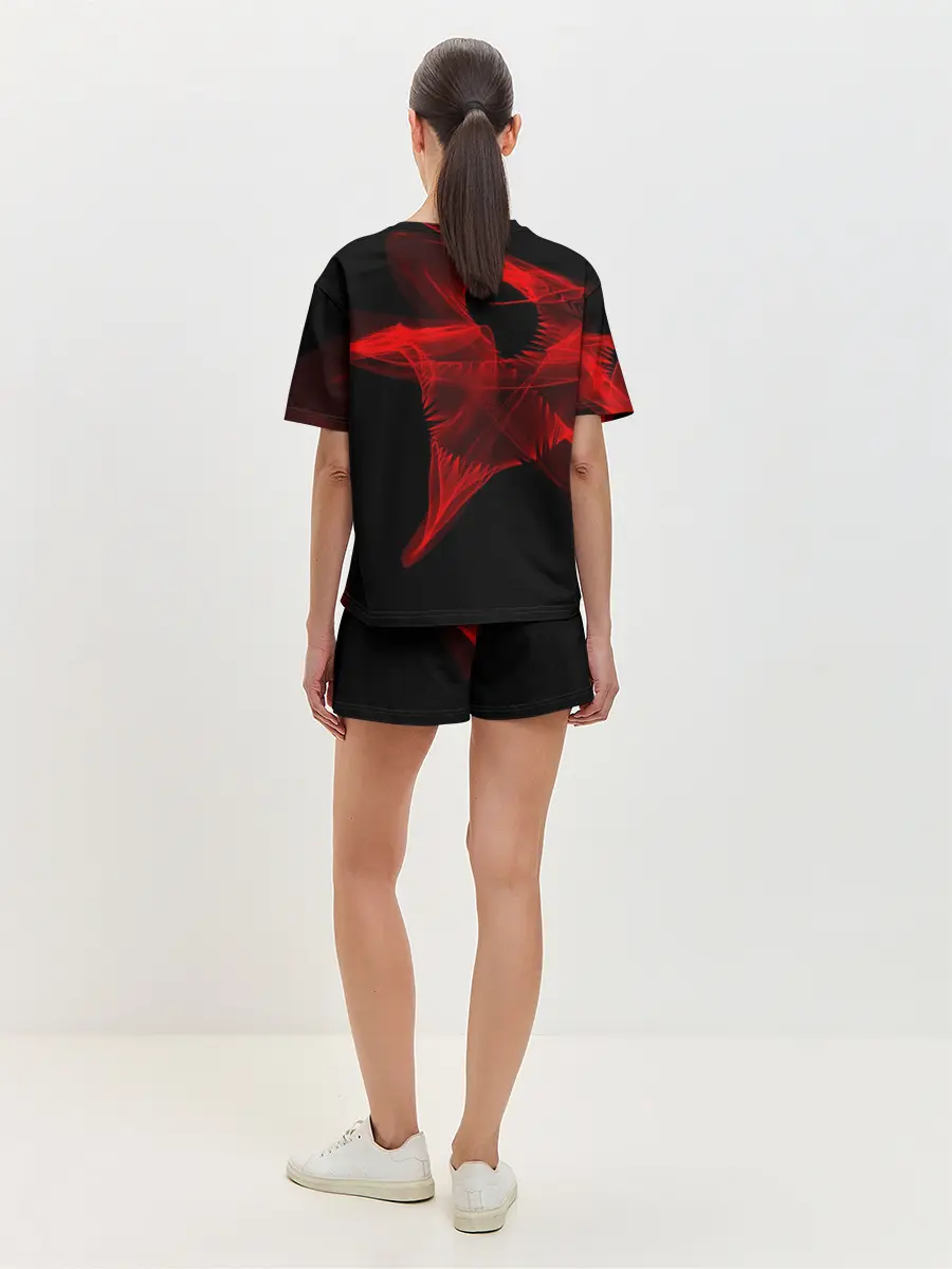 Женская пижама с шортами / Русский