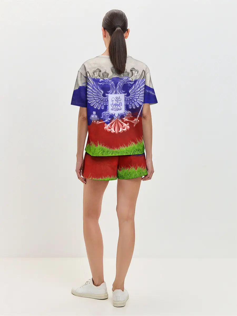 Женская пижама с шортами / Сборная России