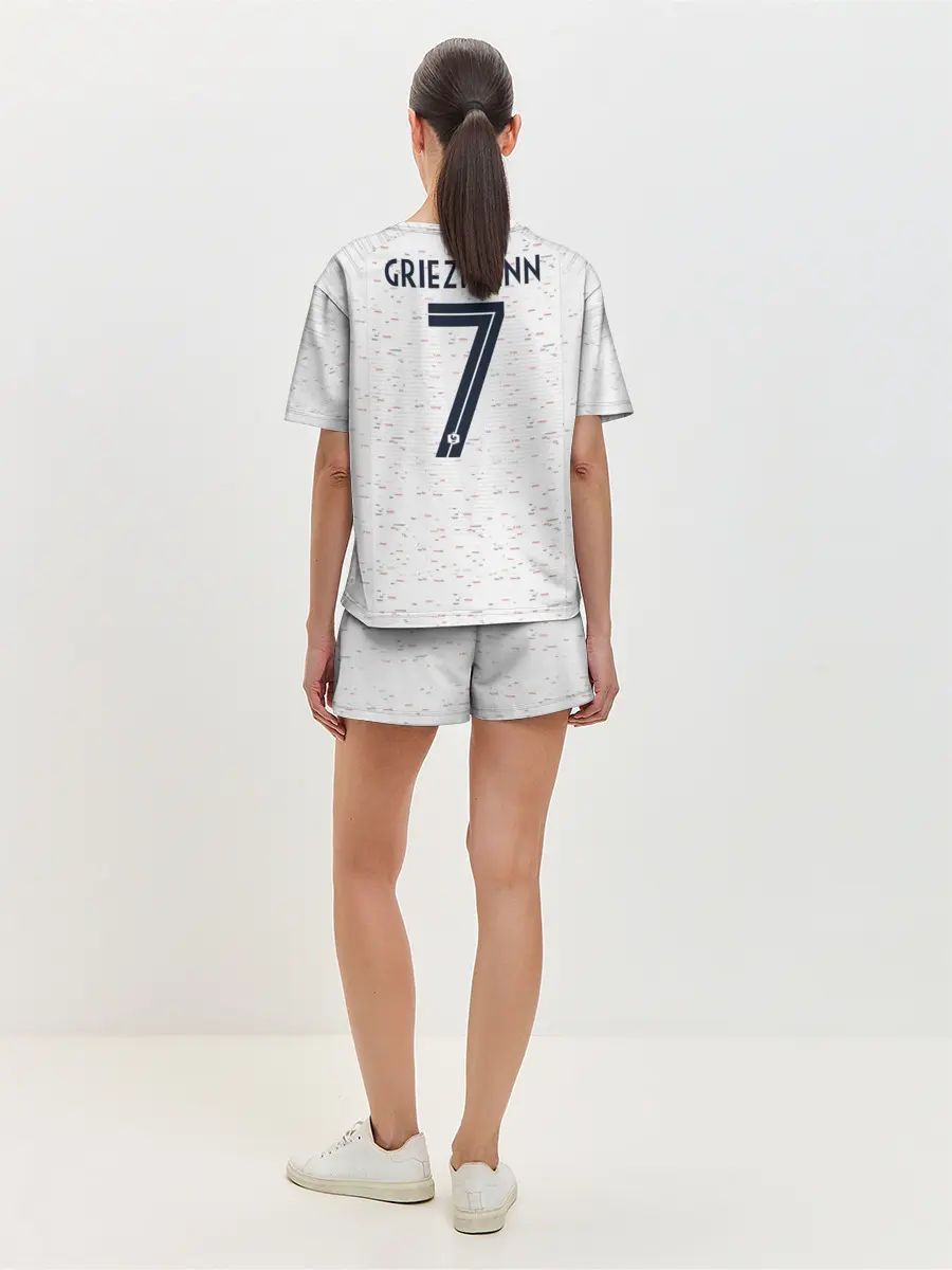 Женская пижама с шортами / Griezmann away WC 2018