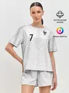 Женская пижама с шортами / Griezmann away WC 2018