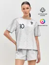 Женская пижама с шортами / Mbappe away WC 2018