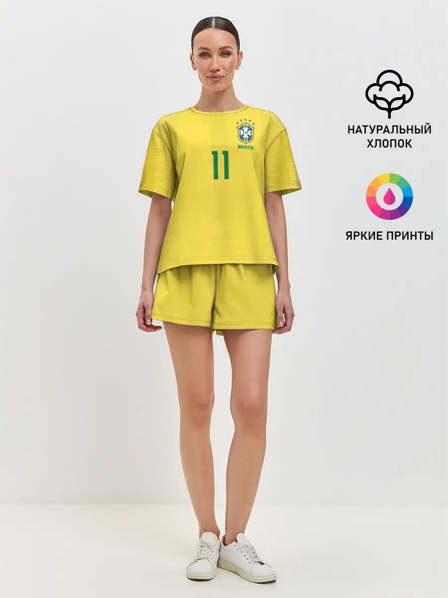 Женская пижама с шортами / Coutinho home WC 2018