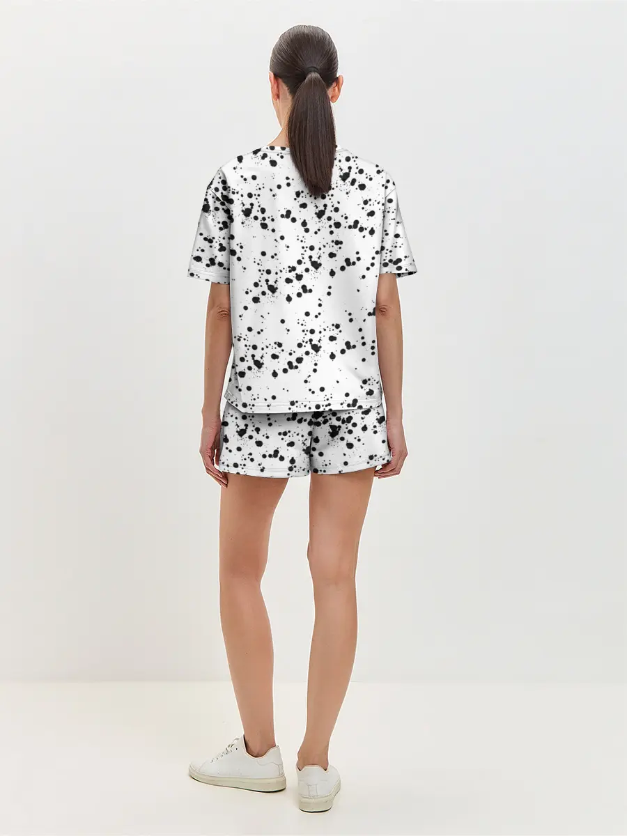 Женская пижама с шортами / Шмель