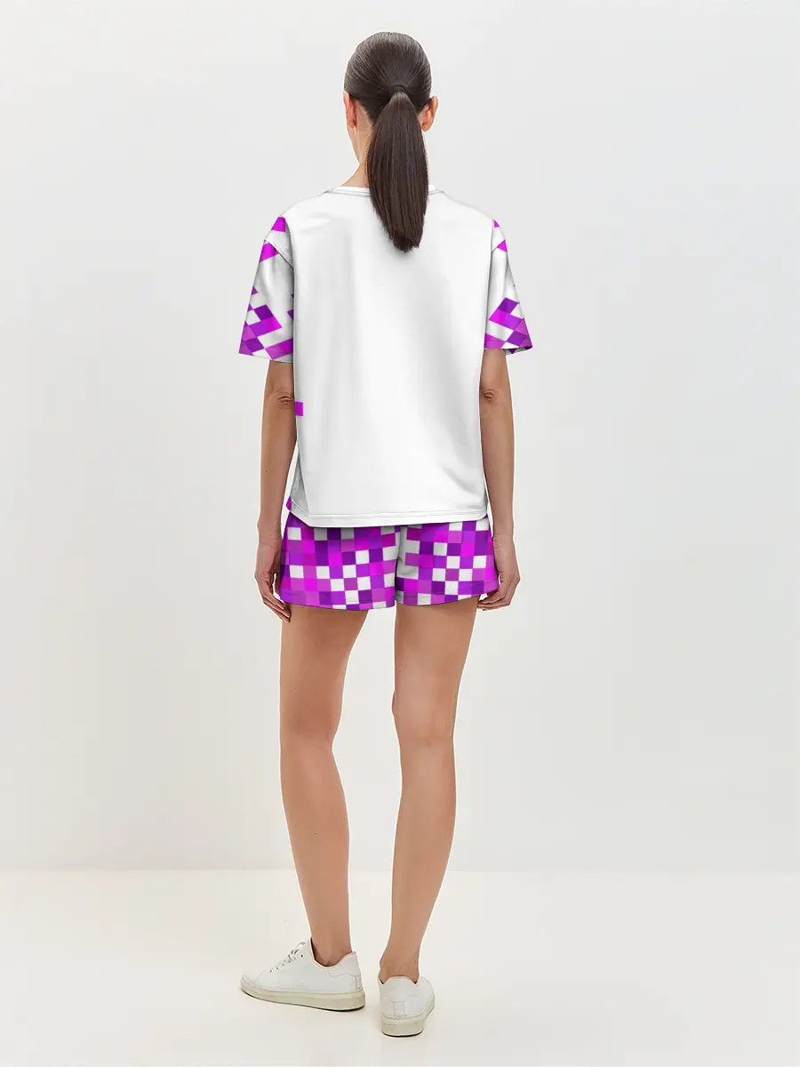 Женская пижама с шортами / Аниме пиксели