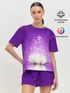 Женская пижама с шортами / Лотос просветления