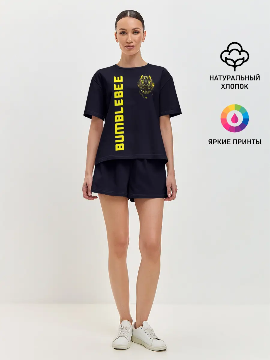Женская пижама с шортами / Bumblebee