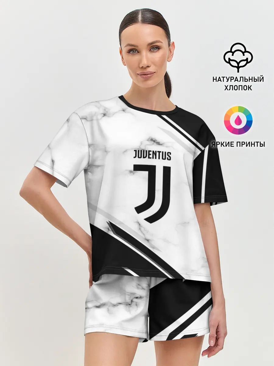 Женская пижама с шортами / Juventus