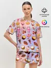 Женская пижама с шортами / Очень Сладкий Паттерн
