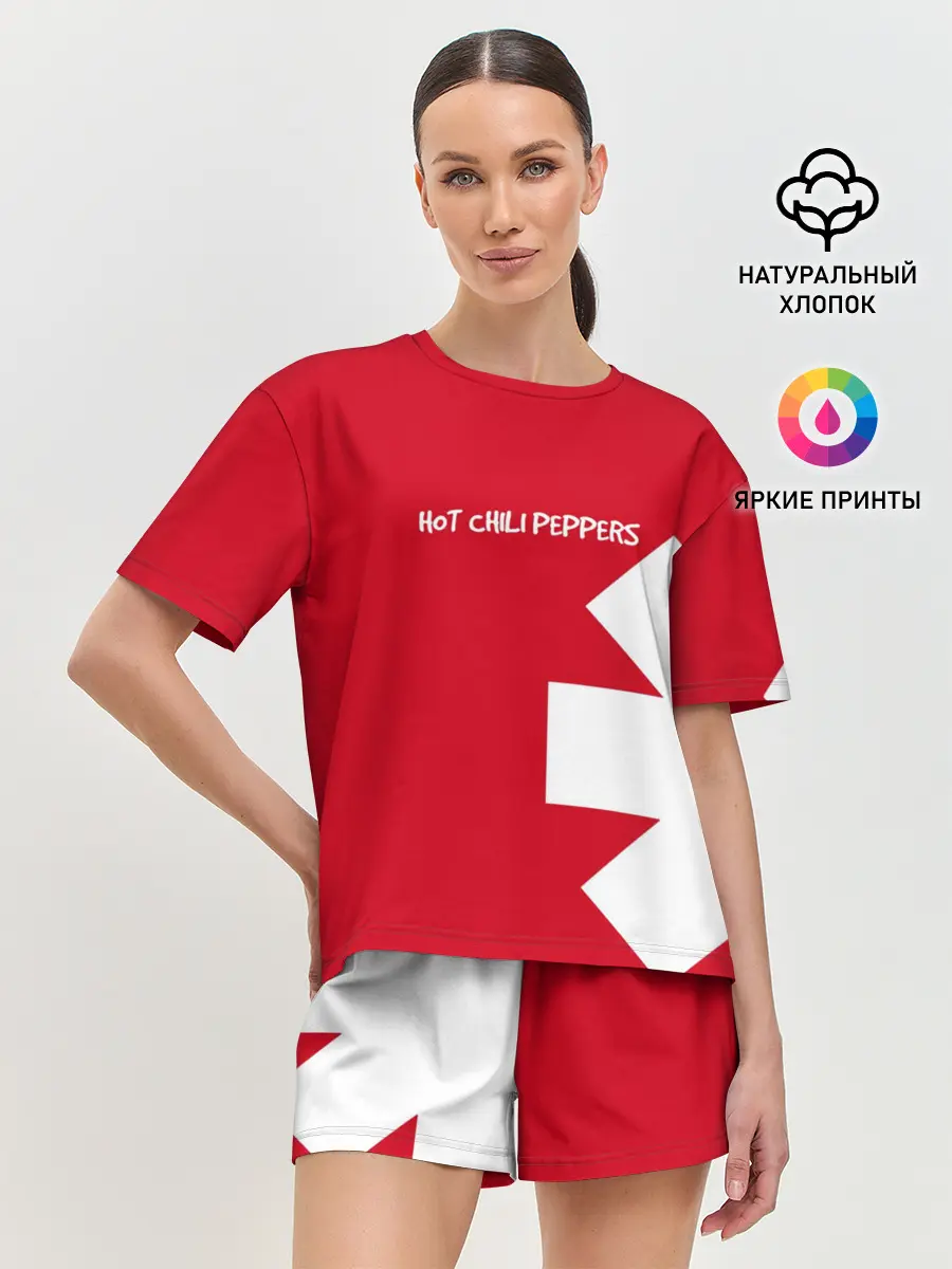 Женская пижама с шортами / Red Hot Chili Peppers