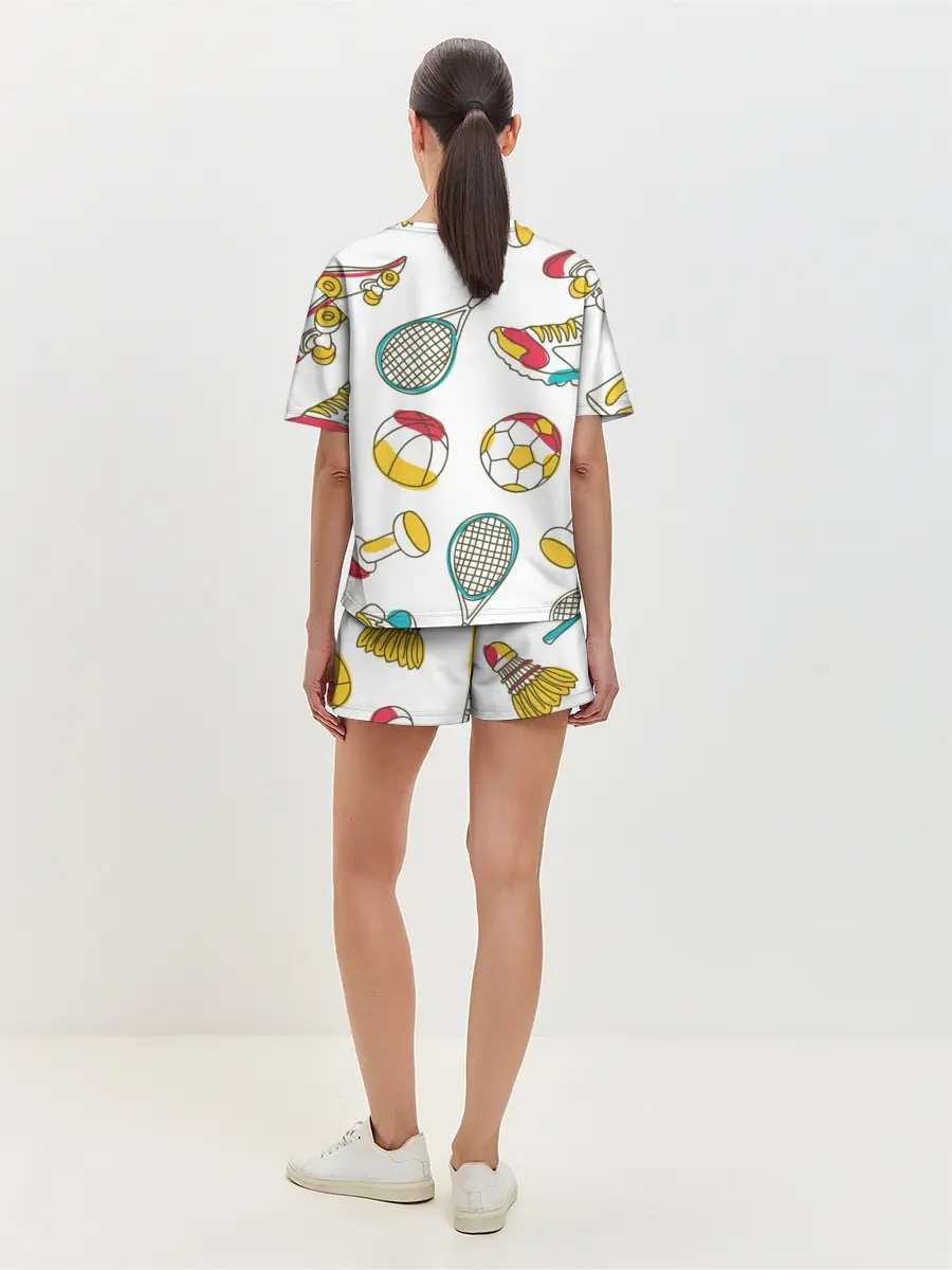 Женская пижама с шортами / Спорт