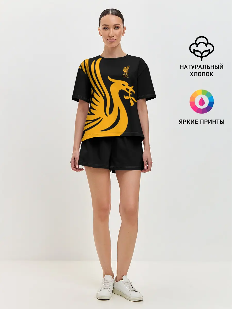 Женская пижама с шортами / LIVERPOOL | ЛИВЕРПУЛЬ
