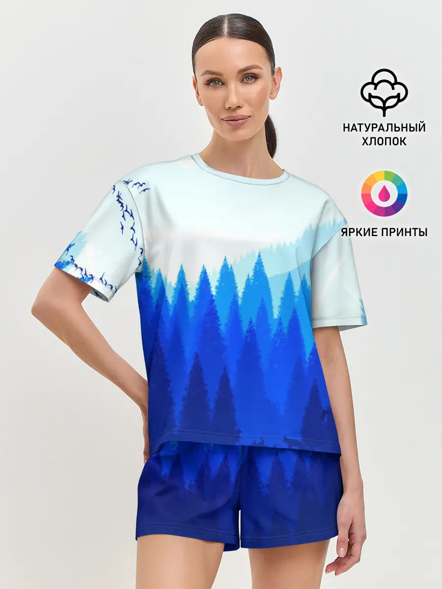 Женская пижама с шортами / FIREWATCH