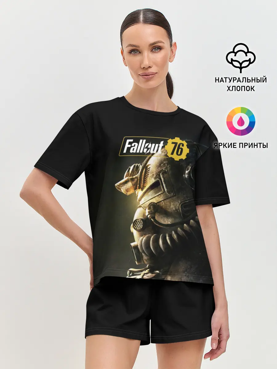 Женская пижама с шортами / FALLOUT 76 | ФОЛЛАУТ 76