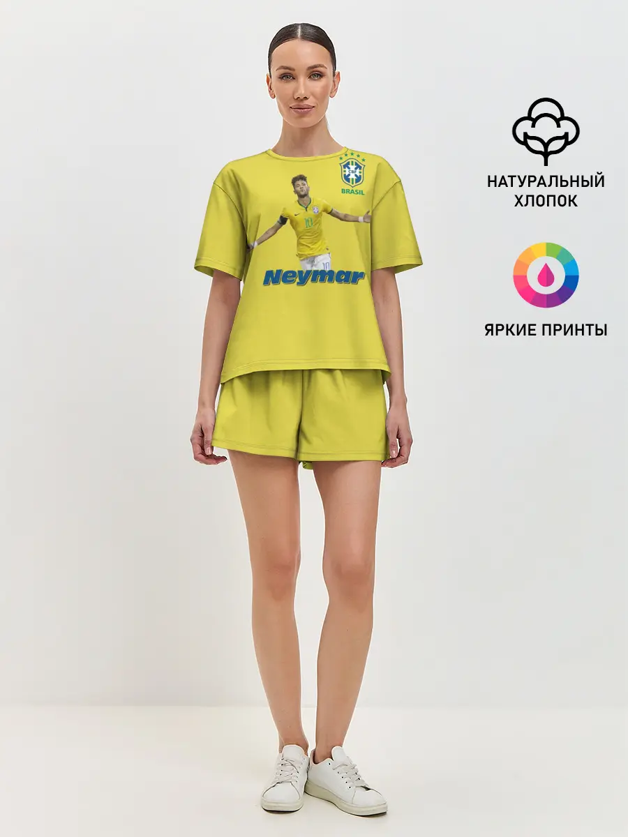 Женская пижама с шортами / Неймар