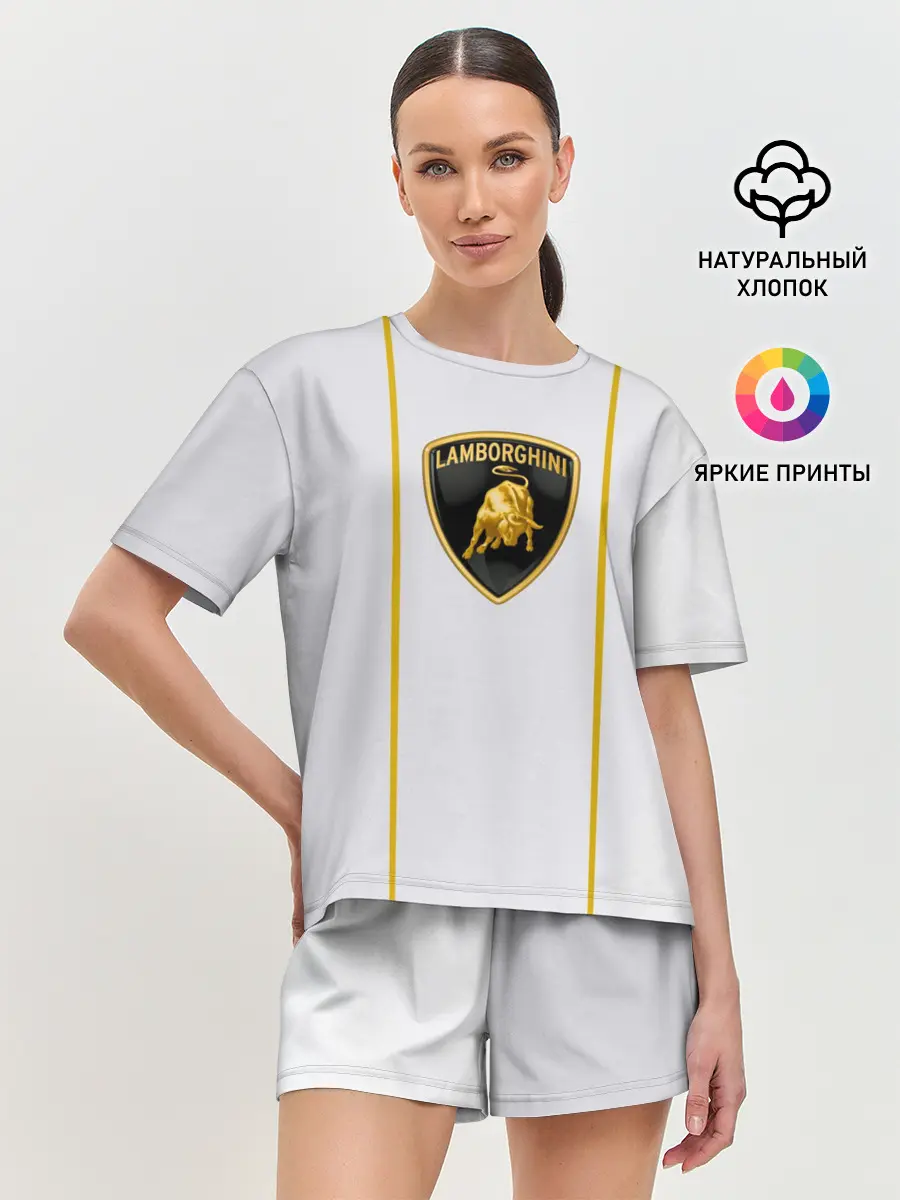 Женская пижама с шортами / LAMBORGHINI.