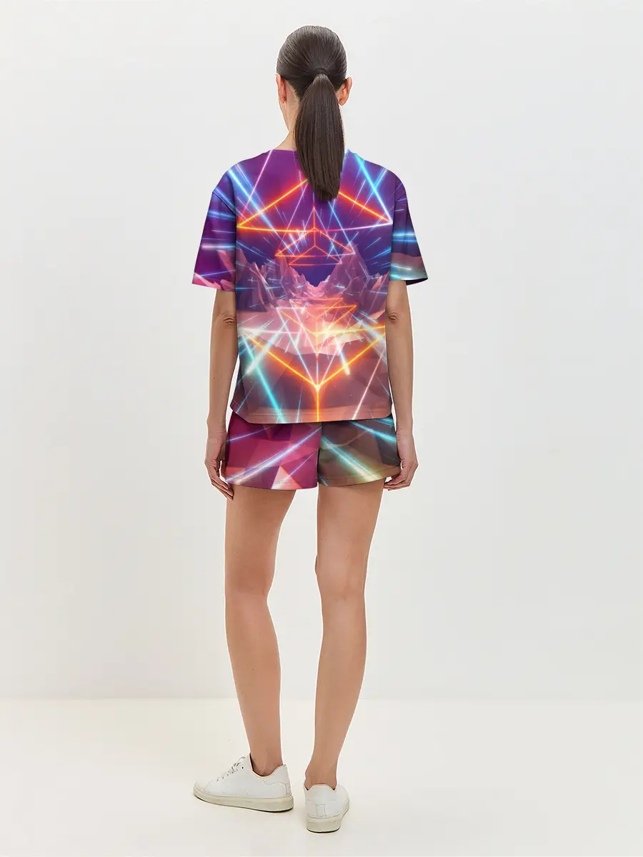 Женская пижама с шортами / Cyber Punk 2077