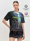 Женская пижама с шортами / Cyber Punk 2077
