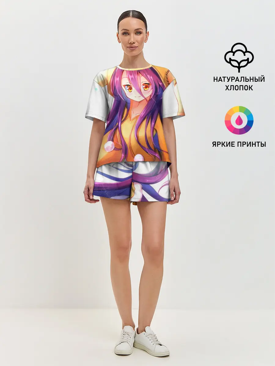 Женская пижама с шортами / Кигуруми Аниме