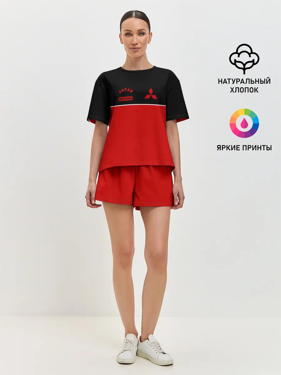 Женская пижама с шортами / Mitsubishi