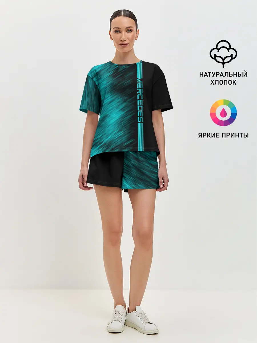 Женская пижама с шортами / Mercedes