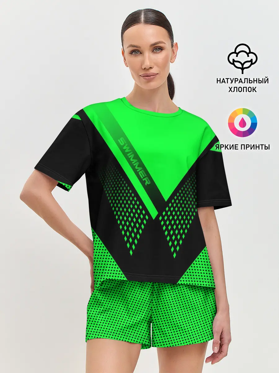 Женская пижама с шортами / Swimmer