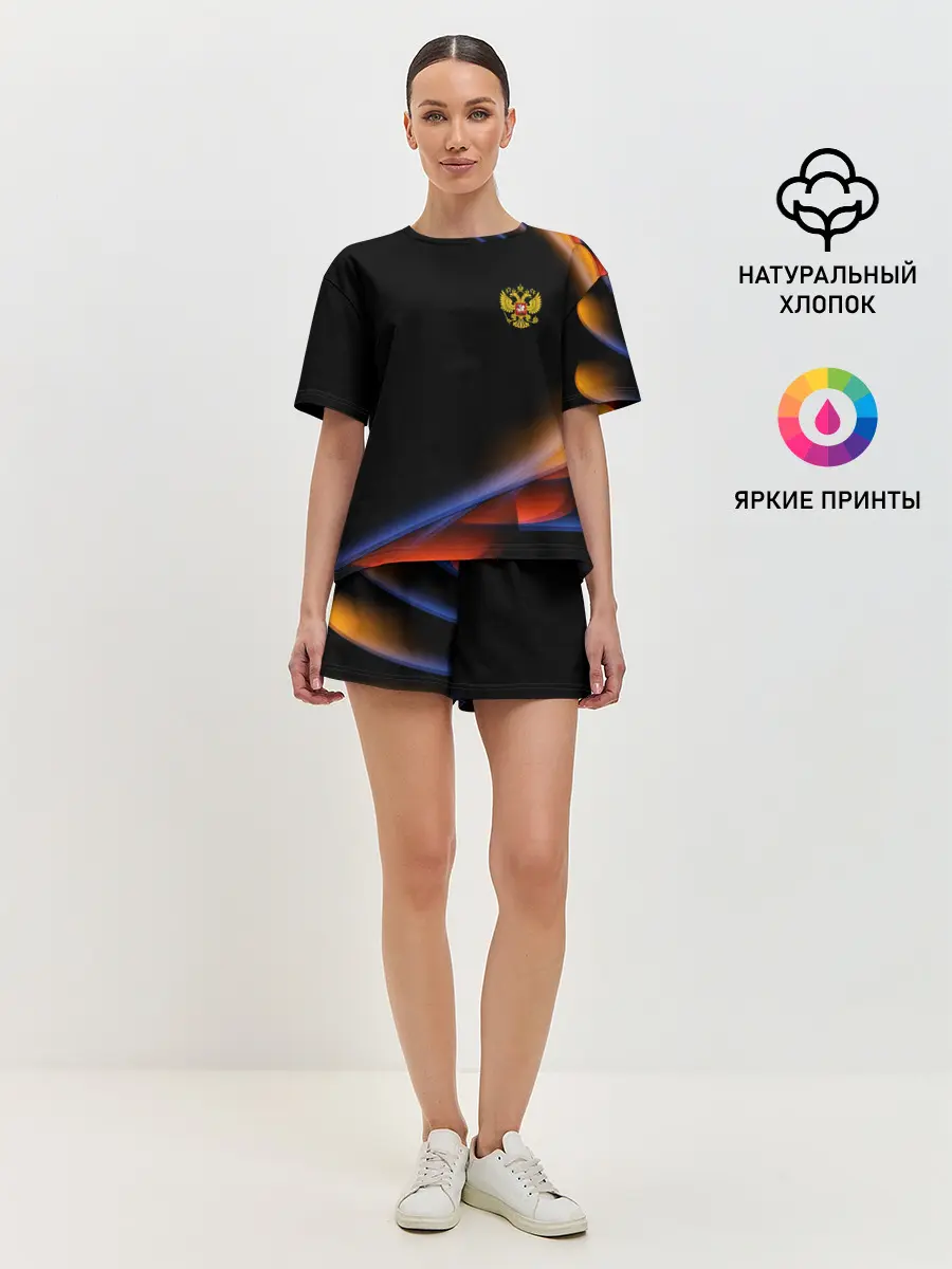 Женская пижама с шортами / Sport Russia