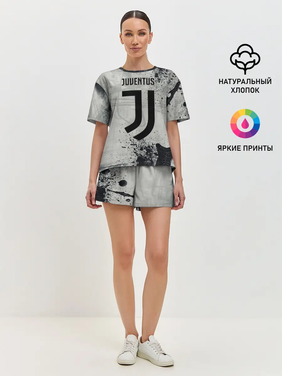 Женская пижама с шортами / JUVENTUS.