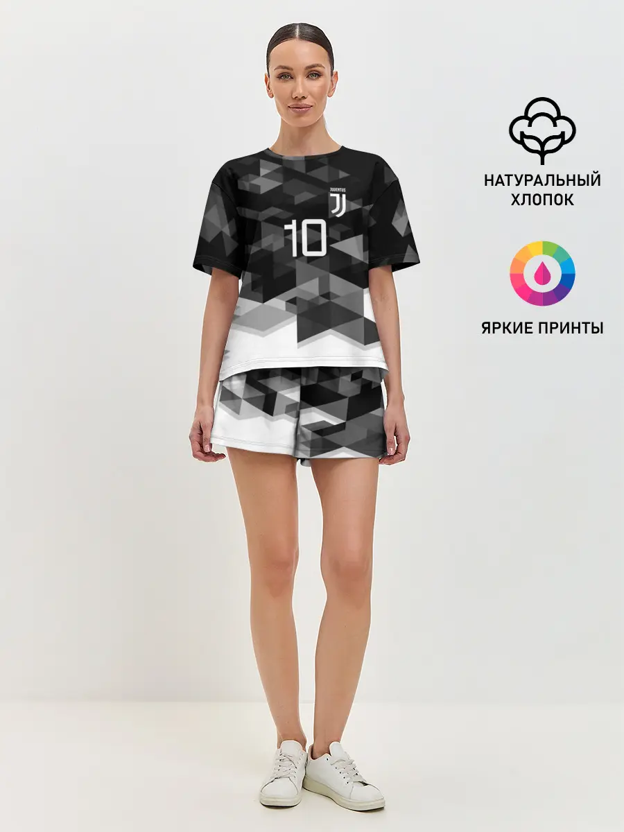 Женская пижама с шортами / JUVE 10 DYBALA