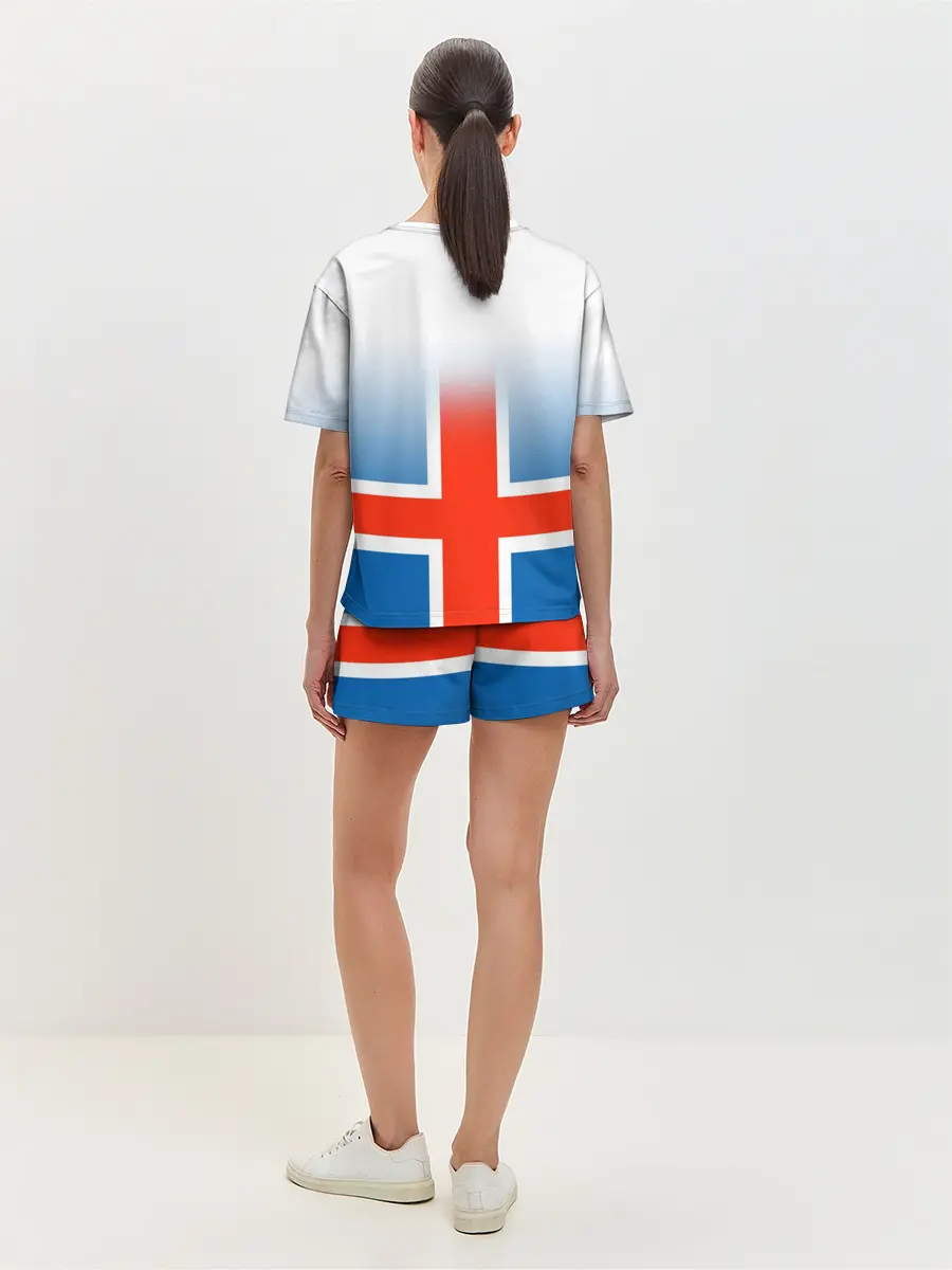 Женская пижама с шортами / KSI ICELAND SPORT