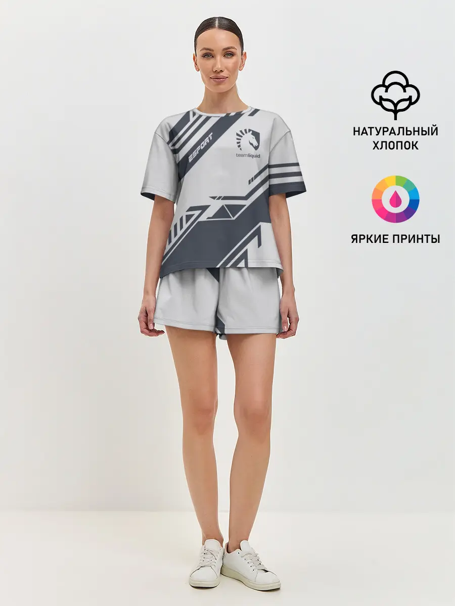 Женская пижама с шортами / TEAM LIQUID E-SPORT