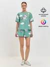 Женская пижама с шортами / Love of Unicorns