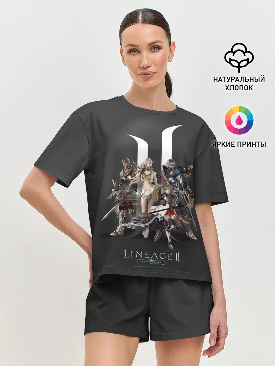 Женская пижама с шортами / LineAge 2 Revolution