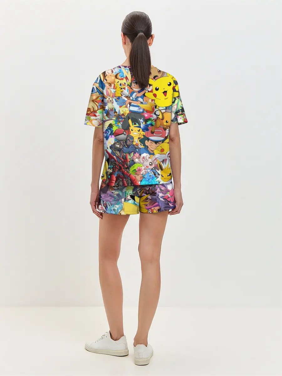 Женская пижама с шортами / Pokemon